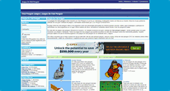 Desktop Screenshot of juegosdeclubpenguin.trucosclubpenguin.net